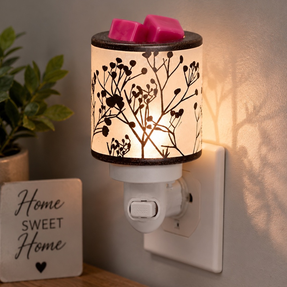 Scentsy Morning Sunrise Mini Warmer Wall Plug  excellent condition
